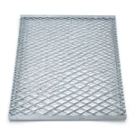 Galvanized Steel Expanded Metal Mesh Thickness 2.3 mm Width 1.22 M Length 5 M