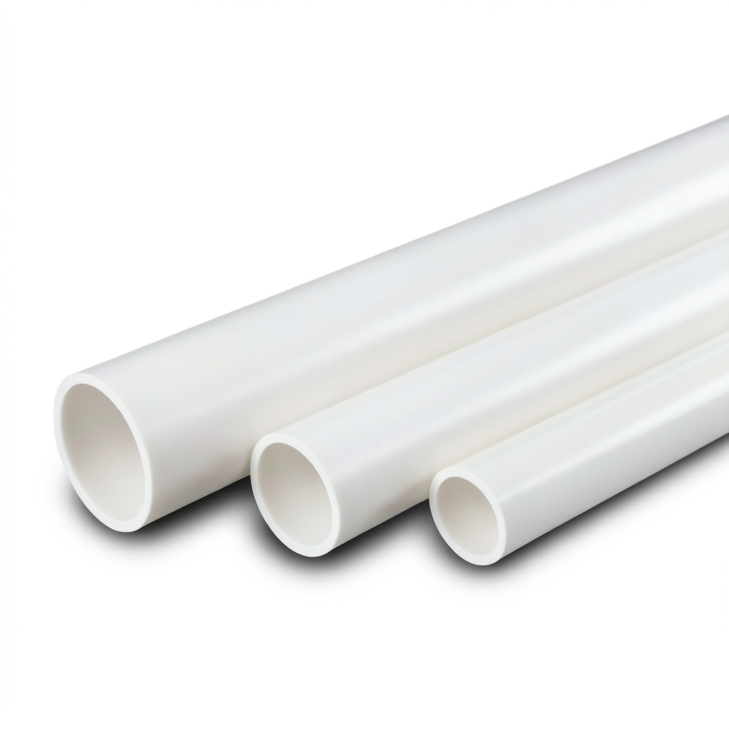 UPVC Pipes 2.87 mm Thickness SDR 21 60.32 mm Diameter White