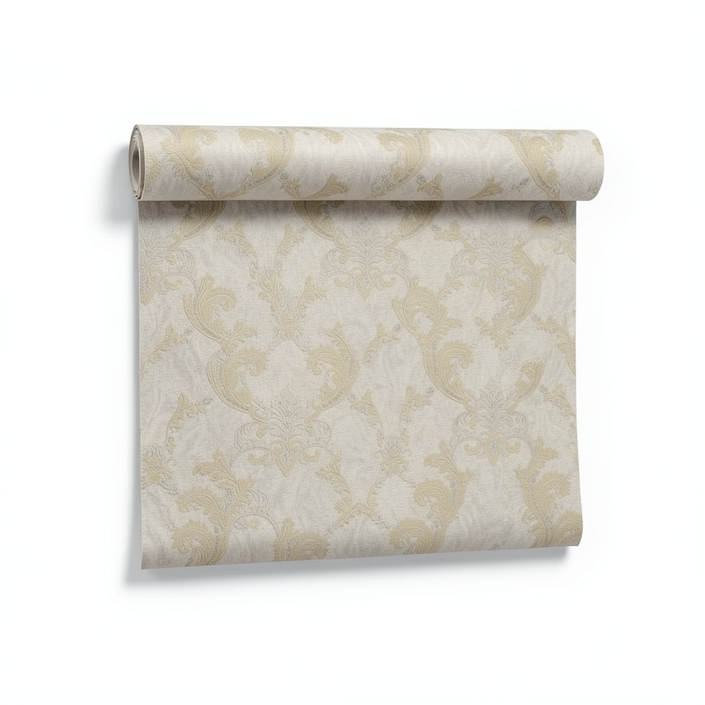 Classic Wall Covering 10m x 1.06m Beige Color, Model 81852