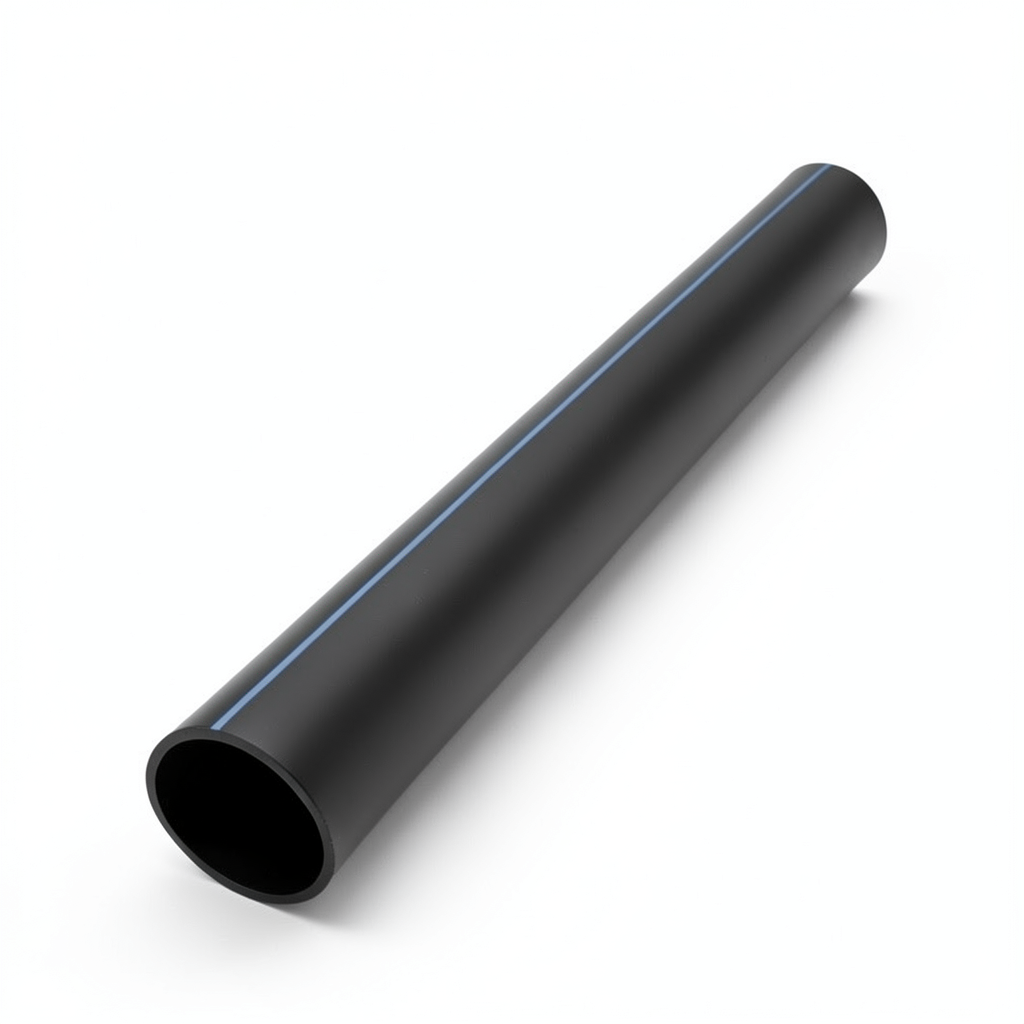 أنابيب HDPE SDR 22 قطر خارجي 1000 مم سمك 45.5 مم لون أسود
