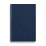 Italian Wallpaper Classic Design 10 m x 1.06 m Navy Blue, Model 81848