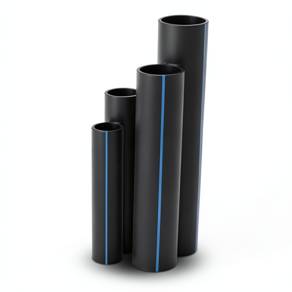 مواسير HDPE SDR 11 قطر خارجي 20 مم سمك 1.9 مم لون أسود