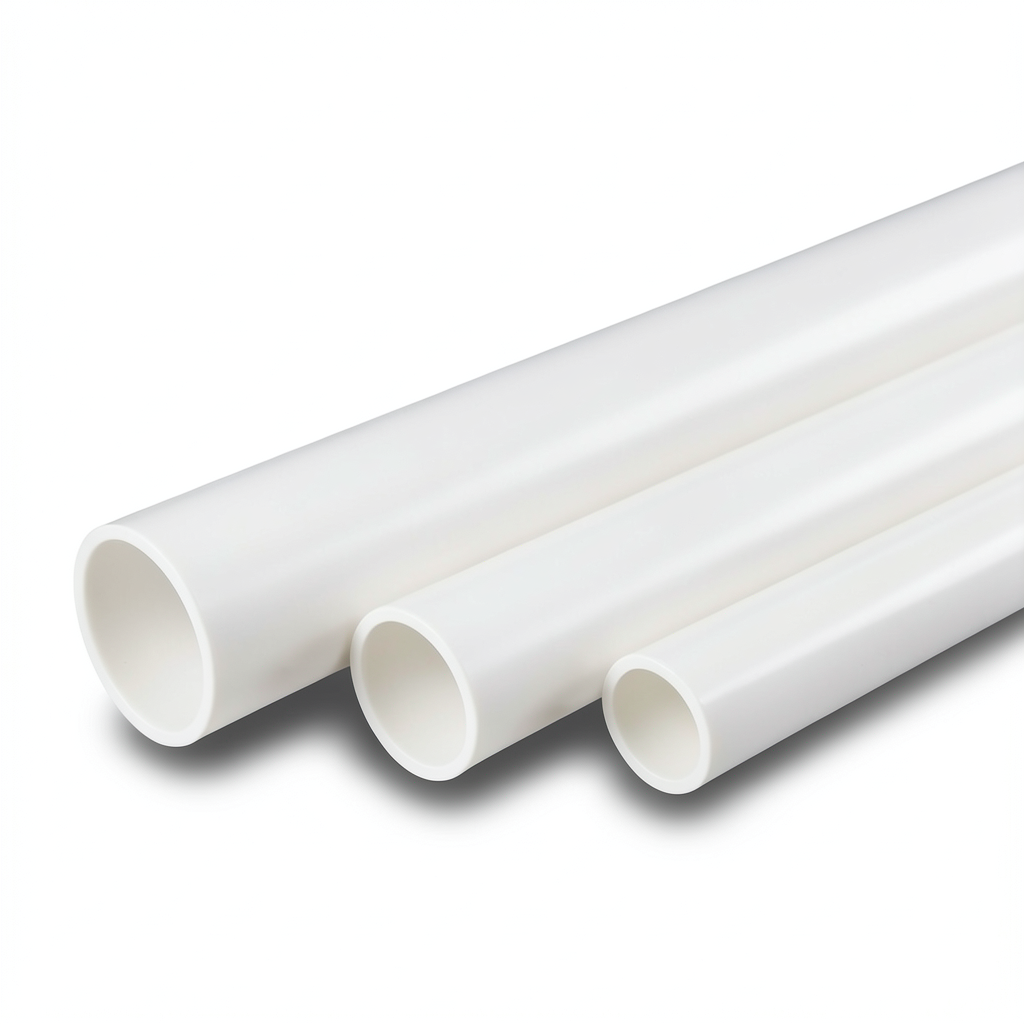 مواسير UPVC مقاس 2.5 إنش سمك 3.48 مم SDR 21 لون أبيض