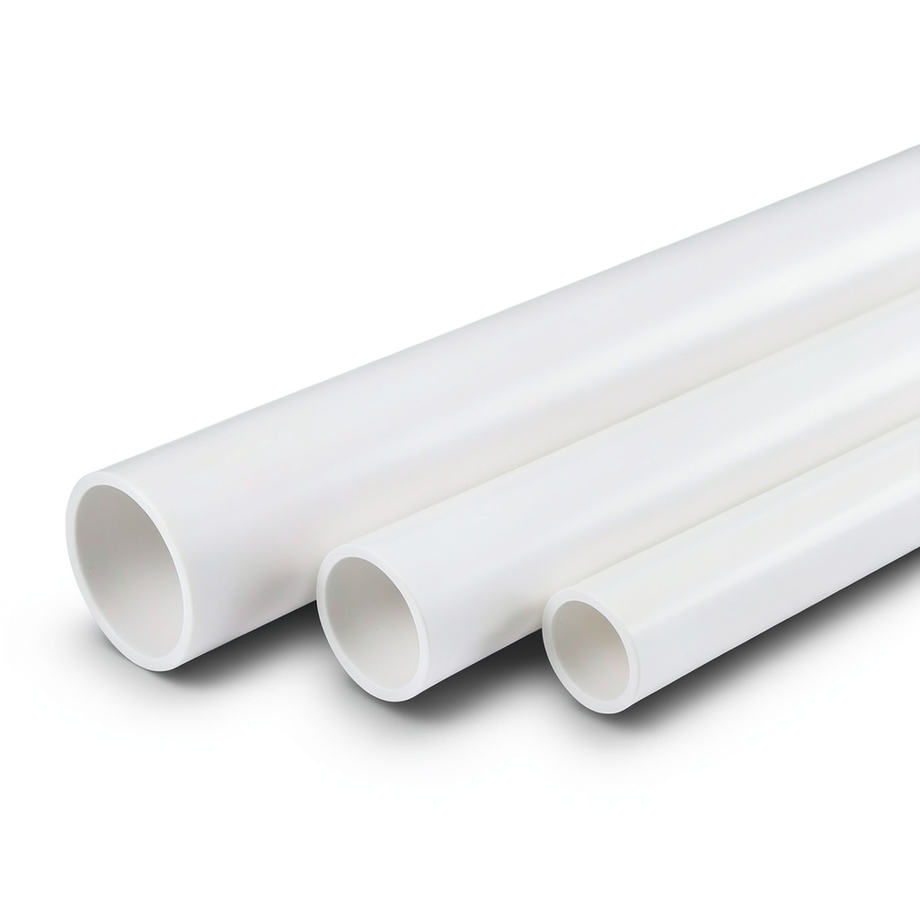 مواسير UPVC مقاس 3.5 إنش سمك 4.83 مم SDR 21 لون أبيض