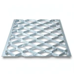 Galvanized Steel Expanded Metal Mesh Thickness 2 mm Width 1.22 M Length 5 M