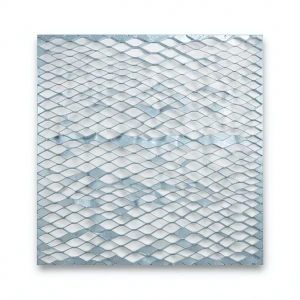 Galvanized Steel Expanded Metal Mesh Thickness 2.7 mm Width 1.22 M Length 1 M