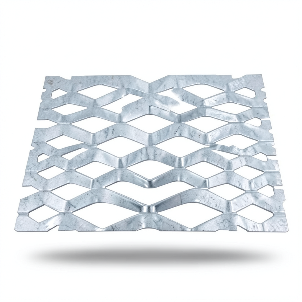 Galvanized Steel Expanded Metal Mesh Thickness 2 mm Width 1.22 m Length 2 m