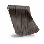 wooden wall covering dark brown color, length 5 m, width 0.53 m, model 221004