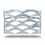 Galvanized Steel Expanded Metal Mesh Thickness 2.3 mm Width 1.22 M Length 2 M