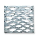Galvanized Steel Expanded Metal Mesh Thickness 2.7 mm Width 1.22 M Length 5 M