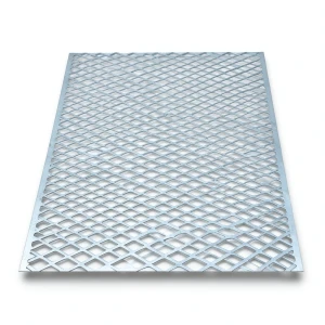 Galvanized Steel Expanded Metal Mesh Thickness 2 mm Width 1.22 m Length 6 m