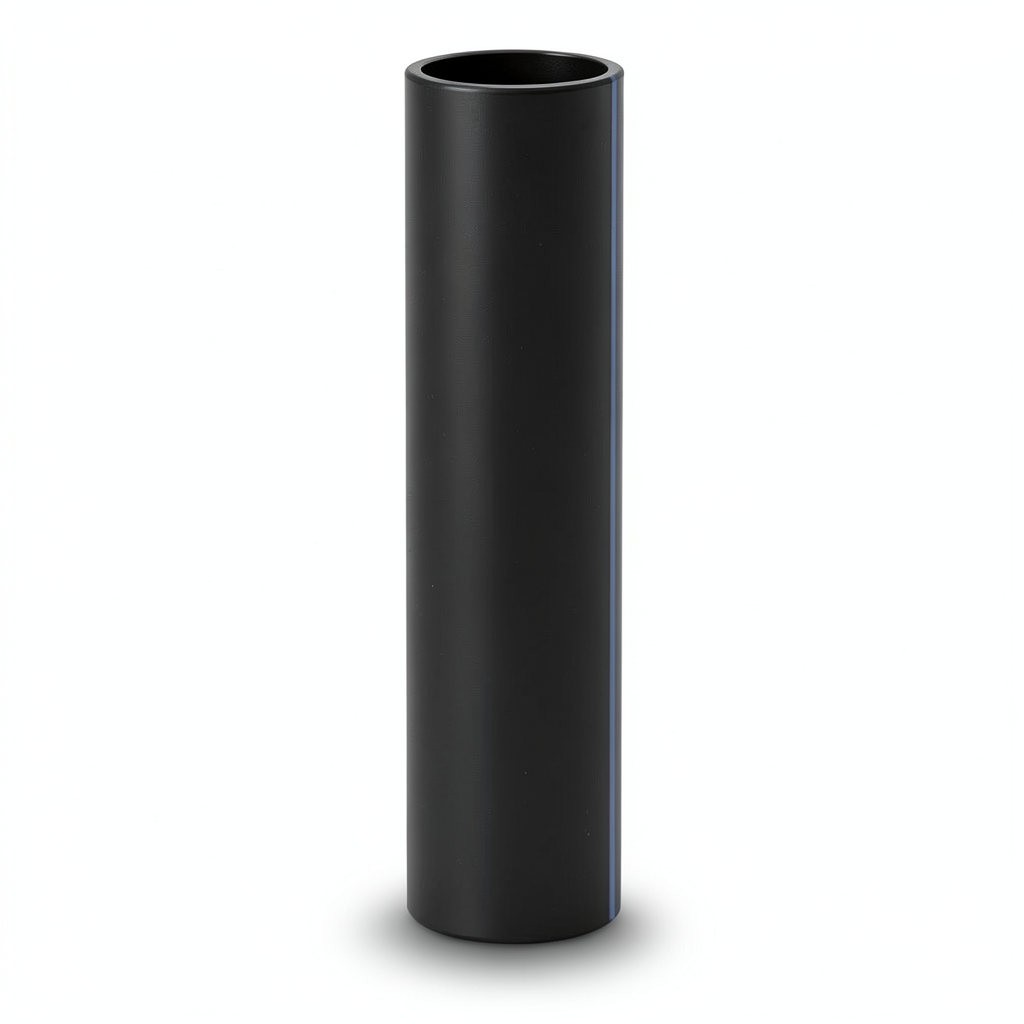 أنابيب HDPE SDR 17.6 قطر خارجي 200 مم سمك 11.4 مم لون أسود