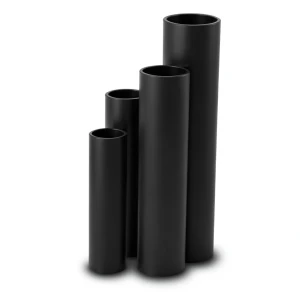 مواسير HDPE SDR 13.6 قطر خارجي 400 مم سمك 29.4 مم أسود