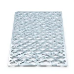 Galvanized Steel Expanded Metal Mesh Thickness 2.7 mm Width 1.22 m Length 6 m