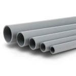 UPVC Pipes Nominal Pressure 10 Bar Outside Diameter 160 mm Thickness 7.7 mm Gray