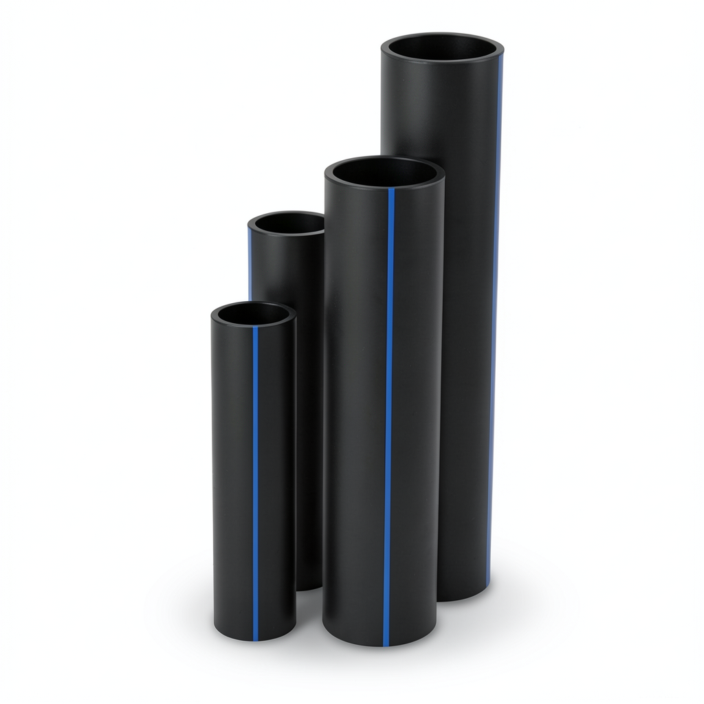 HDPE Pipes SDR 17.6 Outside Diameter 280 mm Thickness 15.9 mm Black