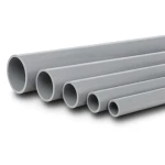 UPVC Pipes Nominal Pressure 10 Bar Outside Diameter 250 mm Thickness 11.9 mm Gray