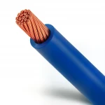 70mm Stranded Electric Wire 450/750 Volts, Copper Conductor, PVC Insulated, Blue Color | Nohascom Factory