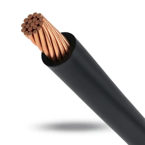 سلك نحاس مجدول 70 مم2 450/750 فولت عزل PVC لون اسود