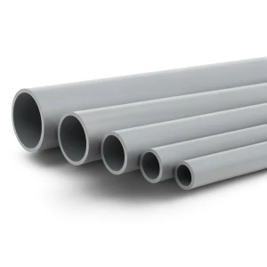 UPVC Pipes Nominal Pressure 10 Bar Outside Diameter 500 mm Thickness 23.9 mm Gray