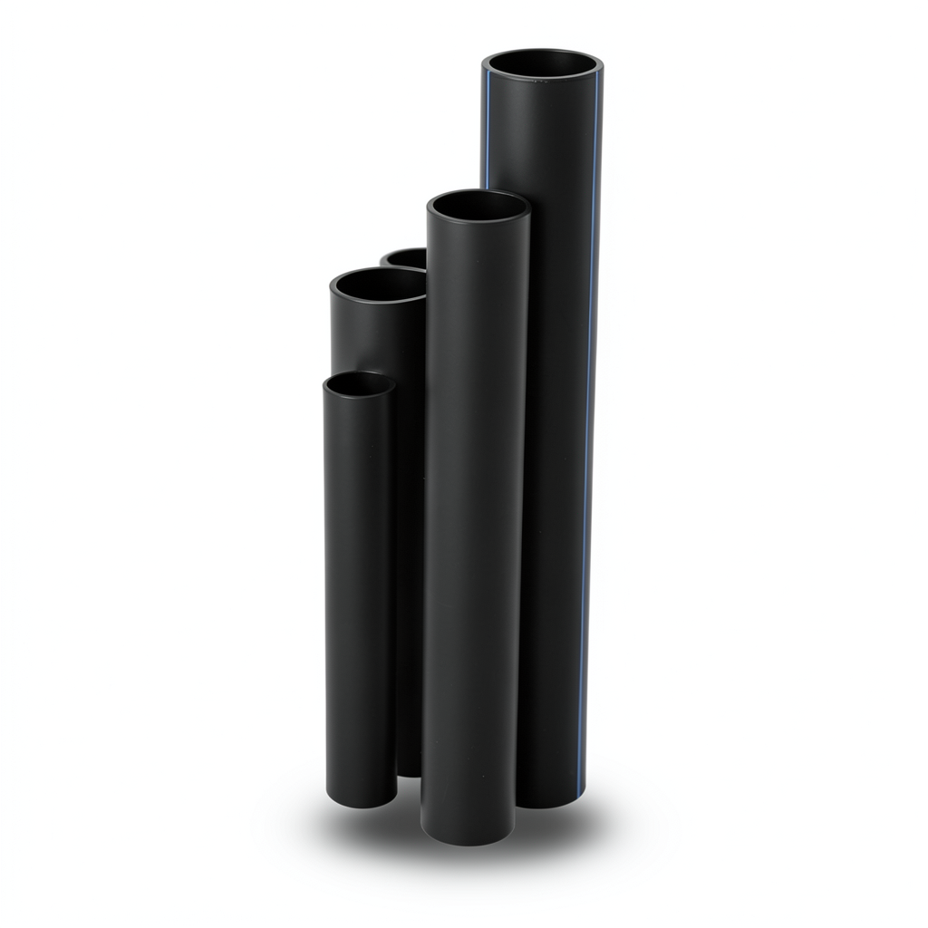 HDPE Pipes SDR 11 Outside Diameter 20 mm Thickness 1.9 mm Black