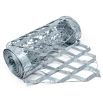 Galvanized Steel Expanded Metal Mesh Thickness 2.3 mm Width 1.22 M Length 5 M