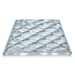 Galvanized Steel Expanded Metal Mesh Thickness 2.7 mm Width 1.22 M Length 3 meter