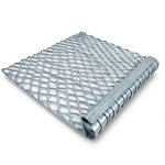 Galvanized Steel Expanded Metal Mesh Thickness 2.3 mm Width 1.22 m Length 6 m