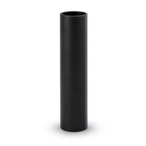 أنابيب HDPE نسبة أبعاد قياسية 17.6 قطر خارجي 500 مم سمك 28.4 مم لون أسود