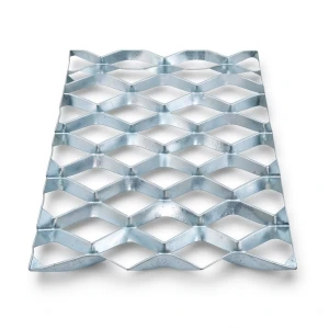 Galvanized Steel Expanded Metal Mesh Thickness 2.3 mm Width 1.22 m Length 7 m