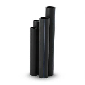 أنابيب HDPE نسبة الأبعاد القياسية 17.6 قطر خارجي 630 مم سمك 35.7 مم أسود