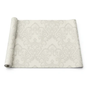 Italian Wallpaper Classic Design 10m x 1.06m Pale Beige, Model 81928