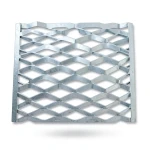 Galvanized Steel Expanded Metal Mesh Thickness 2.7 mm Width 1.22 M Length 5 M