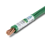 لفة سلك مجدول نحاس 95 مم2 450/750 فولت عزل PVC لون أخضر | مجموعة كابلات الرياض