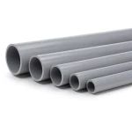 UPVC Pipes Nominal Pressure 10 Bar Outside Diameter 160 mm Thickness 7.7 mm Gray
