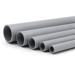 UPVC Pipes Nominal Pressure 10 Bar Outside Diameter 180 mm Thickness 8.6 mm Gray