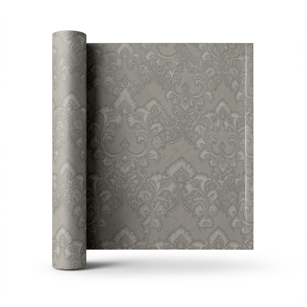 Classic Wall Covering 10m x 1.06m Dark Beige Color, Model 81929