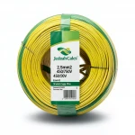 2.5mm2 Stranded Copper Earthing Electric Wire 450/750V, Yellow/Green | Jeddah Cables