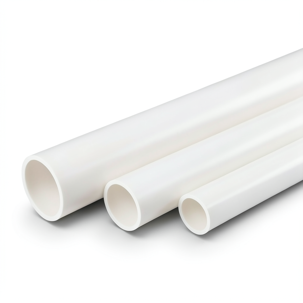 UPVC Pipes Thickness 6.73 mm SDR 17 External Diameter 114.3 mm White