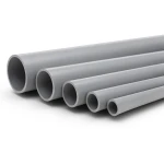 UPVC Pipes Nominal Pressure 10 Bar Outside Diameter 250 mm Thickness 11.9 mm Gray