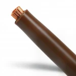 70mm Stranded Electric Wire, Copper Conductor 450/750 Volts, PVC Insulated, Brown Color | Nohascom Factory