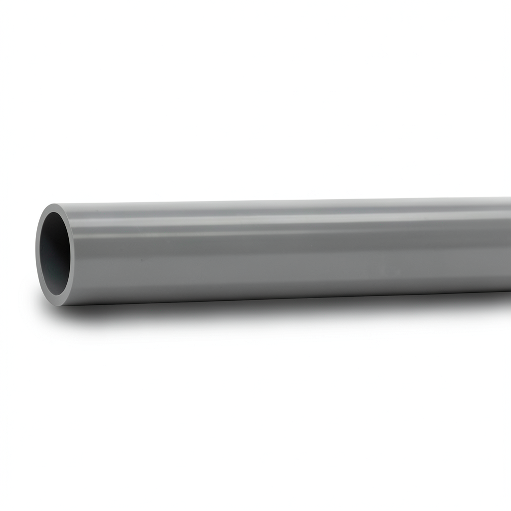 UPVC Pipes Schedule 80 Size 2 inch Gray Color