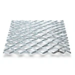 Galvanized Steel Expanded Metal Mesh Thickness 2.7 mm Width 1.22 M Length 3 meter