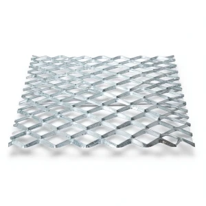Galvanized Steel Expanded Metal Mesh Thickness 2.7 mm Width 1.22 M Length 3 meter