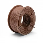 35mm Stranded Electrical Wire, Copper Conductor 450/750 Voltage Rating, PVC Insulated, Brown Color | Nohascom Factory