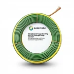 10mm2 Stranded Copper Earthing Wire 450/750 Voltage Rating, Green/Yellow | Jeddah Cables