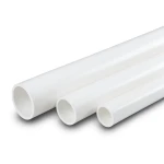 مواسير UPVC مقاس 0.5 أنش سمك 1.57 مم SDR 13.5 لون أبيض