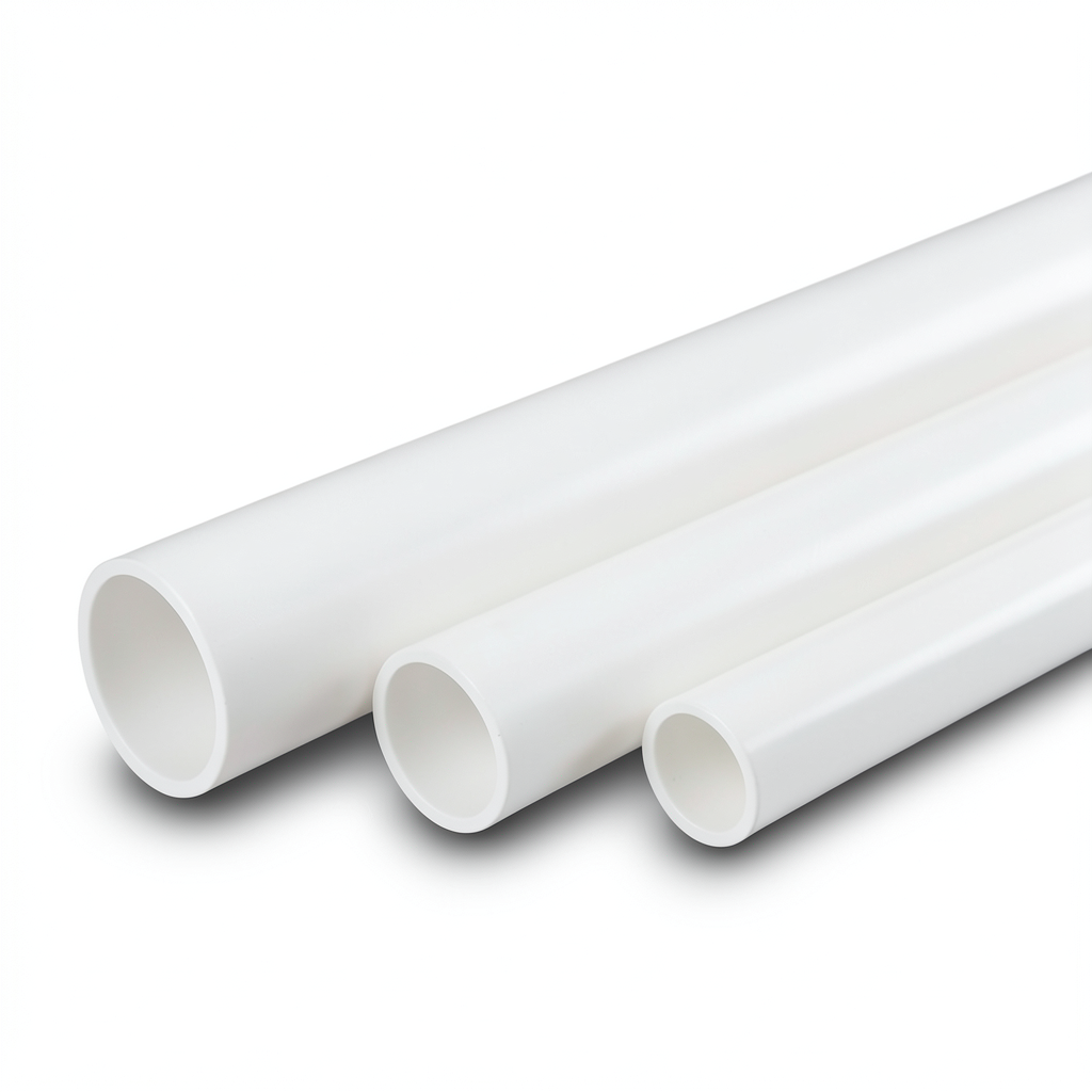 UPVC Pipes 0.5 inch Thickness 1.57mm SDR 13.5 White Color