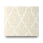 Italian Wallpaper Classic Design 10 m x 1.06 m Cream Color, Model 81907