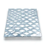 Galvanized Steel Expanded Metal Mesh Thickness 2.7 mm Width 1.22 m Length 6 m